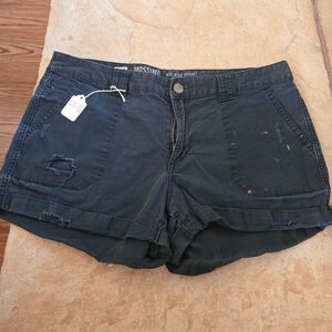 Mossimo Supply Co. Women's Black Denim Shorts